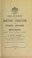 view [Report 1896] / Medical Officer of Health, Birkenhead County Borough.