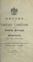 view [Report 1915] / Medical Officer of Health, Birkenhead County Borough.