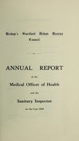 view [Report 1955] / Medical Officer of Health, Bishop's Stortford U.D.C.