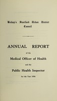 view [Report 1956] / Medical Officer of Health, Bishop's Stortford U.D.C.