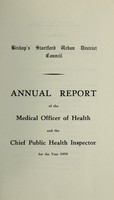 view [Report 1959] / Medical Officer of Health, Bishop's Stortford U.D.C.