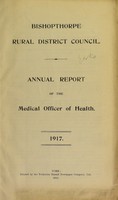 view [Report 1917] / Medical Officer of Health, Bishopthorpe R.D.C.