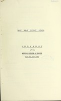 view [Report 1950] / Medical Officer of Health, Blaby R.D.C.