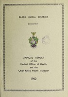 view [Report 1960] / Medical Officer of Health, Blaby R.D.C.