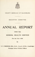 view [Report 1956] / School Medical Officer of Health, Blackburn County Borough.