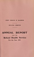 view [Report 1951] / Medical Officer of Health, Blackburn County Borough.