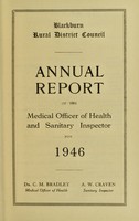 view [Report 1946] / Medical Officer of Health, Blackburn R.D.C.