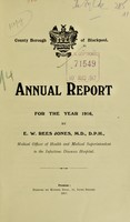 view [Report 1916] / Medical Officer of Health, Blackpool County Borough.