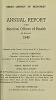 view [Report 1948] / Medical Officer of Health, Bletchley U.D.C.