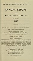 view [Report 1957] / Medical Officer of Health, Bletchley U.D.C.