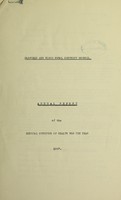 view [Report 1947] / Medical Officer of Health, Blofield & Flegg R.D.C.