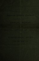 view [Report 1919] / Medical Officer of Health, Bognor U.D.C.