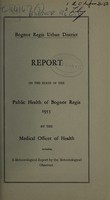 view [Report 1955] / Medical Officer of Health, Bognor Regis U.D.C.