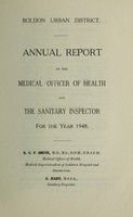 view [Report 1948] / Medical Officer of Health, Boldon U.D.C.