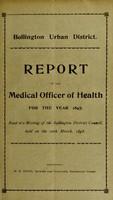 view [Report 1897] / Medical Officer of Health, Bollington U.D.C.
