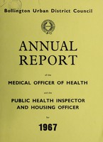 view [Report 1967] / Medical Officer of Health, Bollington U.D.C.