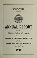 view [Report 1941] / Medical Officer of Health, Bolsover U.D.C.