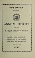 view [Report 1949] / Medical Officer of Health, Bolsover U.D.C.