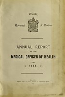 view [Report 1904] / Medical Officer of Health, Bolton County Borough.