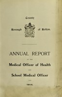 view [Report 1914] / Medical Officer of Health, Bolton County Borough.