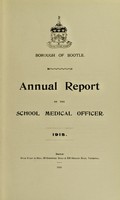 view [Report 1915] / School Medical Officer of Health, Bootle County Borough.