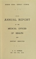 view [Report 1946] / Medical Officer of Health, Border R.D.C.