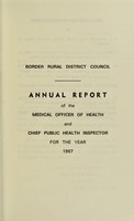 view [Report 1967] / Medical Officer of Health, Border R.D.C.