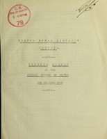 view [Report 1940] / Medical Officer of Health, Boston R.D.C.