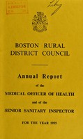 view [Report 1955] / Medical Officer of Health, Boston R.D.C.