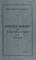 view [Report 1948] / Medical Officer of Health, Brackley R.D.C.