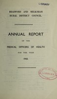 view [Report 1943] / Medical Officer of Health, Bradford & Melksham R.D.C.