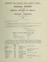 view [Report 1949] / Medical Officer of Health, Bradford & Melksham R.D.C.