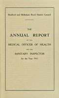 view [Report 1951] / Medical Officer of Health, Bradford & Melksham R.D.C.