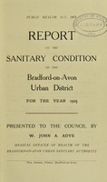 view [Report 1925] / Medical Officer of Health, Bradford-on-Avon U.D.C.