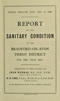 view [Report 1937] / Medical Officer of Health, Bradford-on-Avon U.D.C.
