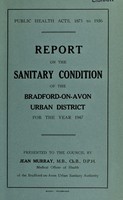 view [Report 1947] / Medical Officer of Health, Bradford-on-Avon U.D.C.