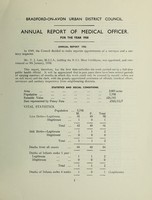 view [Report 1950] / Medical Officer of Health, Bradford-on-Avon U.D.C.