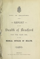 view [Report 1896] / Medical Officer of Health, Bradford City / County Borough.