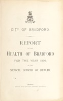 view [Report 1899] / Medical Officer of Health, Bradford City / County Borough.