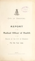 view [Report 1905] / Medical Officer of Health, Bradford City / County Borough.