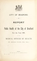 view [Report 1907] / Medical Officer of Health, Bradford City / County Borough.