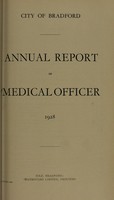 view [Report 1928] / Medical Officer of Health, Bradford City / County Borough.