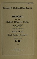 view [Report 1948] / Medical Officer of Health, Braintree & Bocking U.D.C.