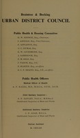 view [Report 1952] / Medical Officer of Health, Braintree & Bocking U.D.C.