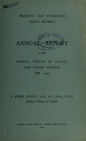 view [Report 1947] / Medical Officer of Health, Brandon & Byshottles U.D.C.