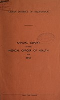 view [Report 1948] / Medical Officer of Health, Brentwood U.D.C.