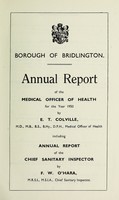 view [Report 1950] / Medical Officer of Health, Bridlington (Union) R.D.C.