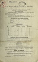 view [Report 1932] / Medical Officer of Health, Bridport (Union) R.D.C.