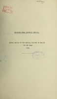 view [Report 1953] / Medical Officer of Health, Bridport (Union) R.D.C.