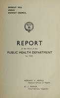 view [Report 1939] / Medical Officer of Health, Brierley Hill U.D.C.